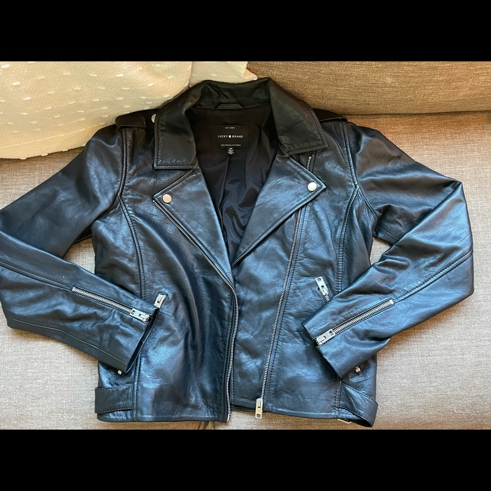 Lucky Brand Leather Jacket